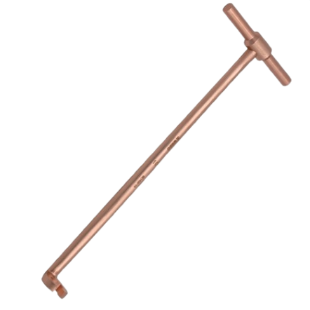 T-Handle Wrench, WEDO, Non-Sparking, Be-Cu, Mã BE140C, 8-14mm