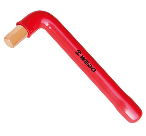 Dipped Hex Key Wrench, INB6405 Series, 3-12mm, WEDO, Be-Cu, Insulated Non-Sparking