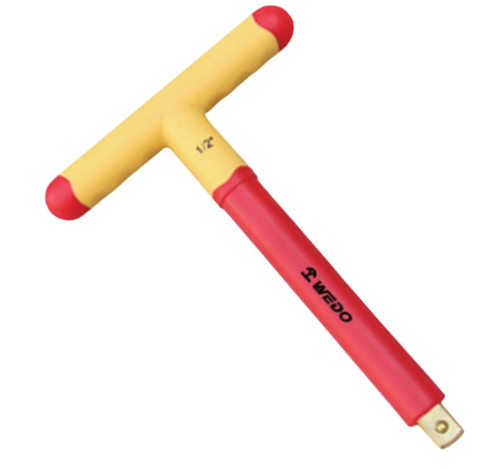 Injection Sliding T Type Wrench, INA6303 Series, Al-Br, WEDO, Insulated Non-Sparking