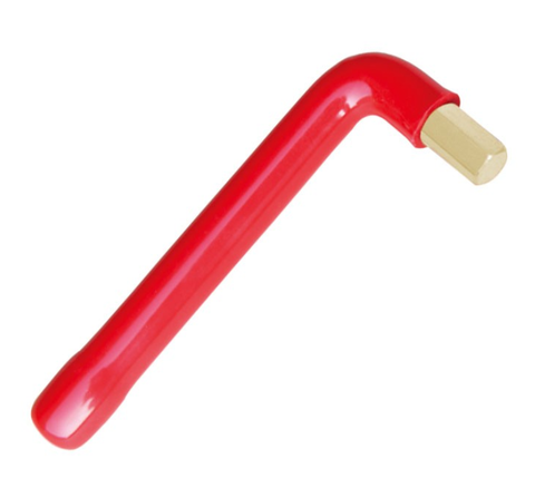 Dipped Wrench，Hex Key, INA6405 Series, 3-12 (Al-Br), WEDO, Insulated Non-Sparking