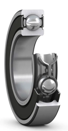 Vòng Bi Cầu Rãnh Sâu SKF 6208-2RSH