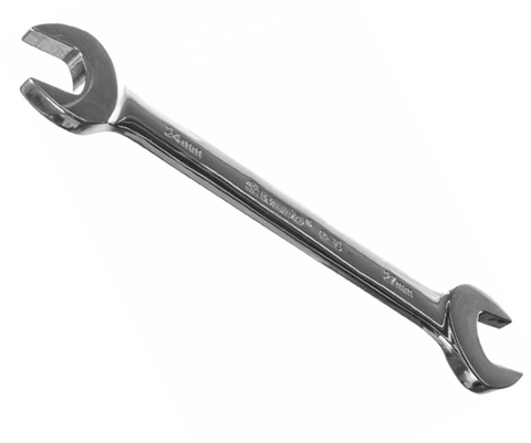 Wrench, Double Open End, WD201 Series, 5.5x7-30x32mm, WEDO, Steel