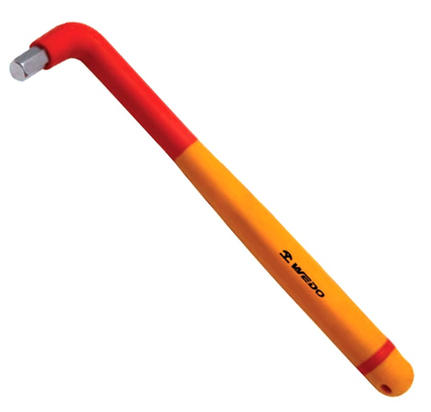 Injection Wrench,Hex Key, IN521A Series, 3x131-12x265mm, WEDO, Insulated Steel