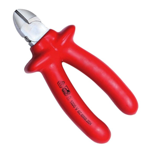 Dipped Pliers,Diagonal Cutting, IN503A-06, 6＂, WEDO, Insulated Steel