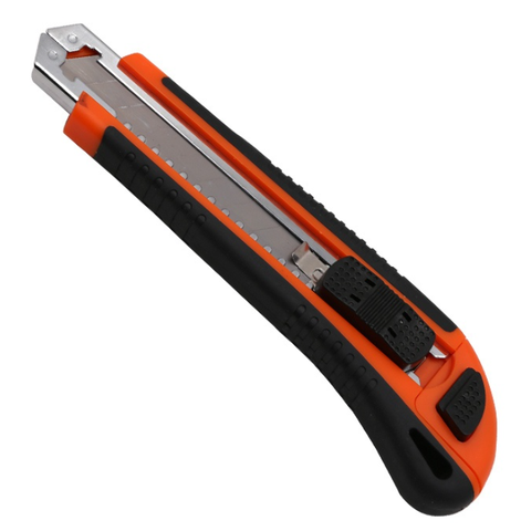 Utility Knife, WD555-02, 18mm, WEDO, Steel