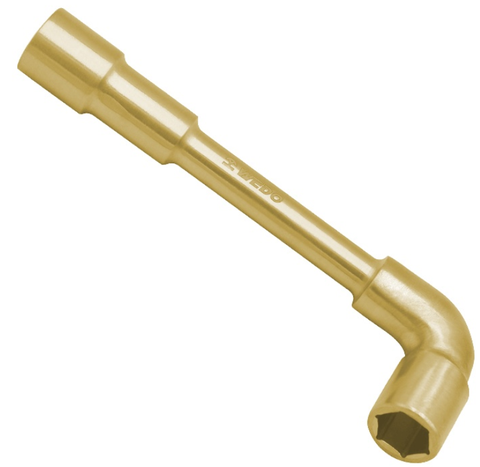 Wrench, Socket L-Type, WEDO, Non-Sparking, Al-Br, Mã AL122A, Size 6-36mm