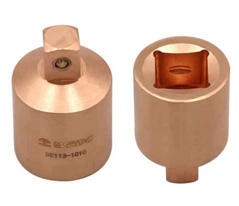Adaptor, WEDO, Non-Sparking, Be-Cu, Mã BE113, 1/4