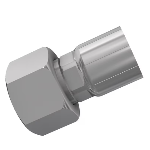 10646-6-8, Parker, JIC Hose fitting, 46 series Parkrimp No skive straight