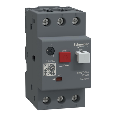 CB Bảo Vệ Động Cơ Loại Từ Nhiệt GZ 3P 400/415V Schneider GZ1E05