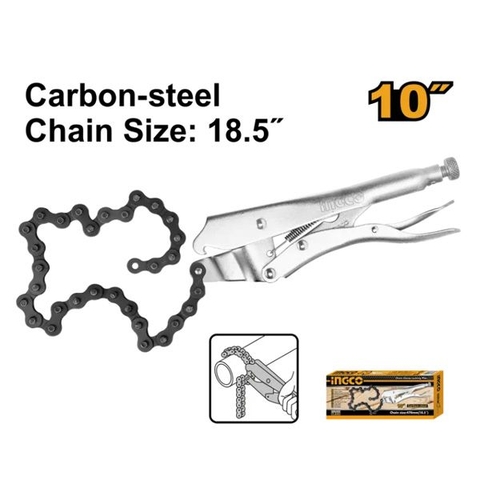 Kìm Bấm Xích Mở Ống 10 Inch Ingco
