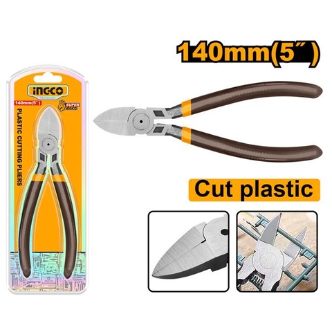 Kìm Cắt Nhựa 5 Inch/140mm Ingco