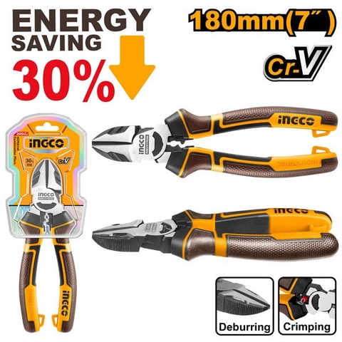 Kìm Cắt Cao Cấp 7 Inch/180mm Ingco