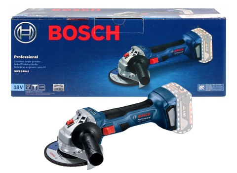Máy Mài Góc BOSCH GWS 180-LI/ 06019H90K0 (SOLO) 100mm