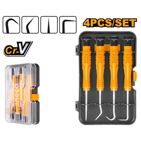 Bộ 4 Gắp Và Móc Ron Xe Otô Ingco