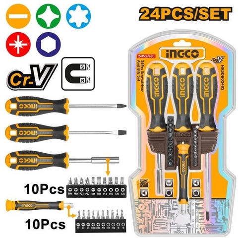 Bộ Tua Vít 24 Món Ingco