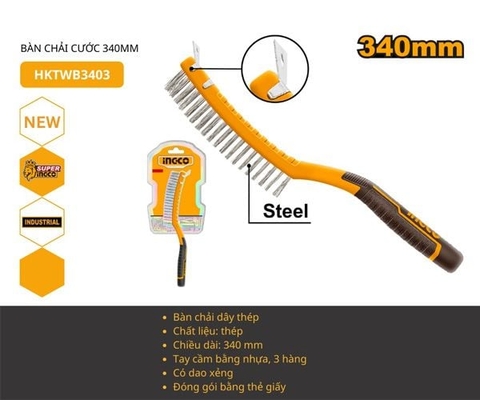 Bàn Chải Cước 340mm INGCO