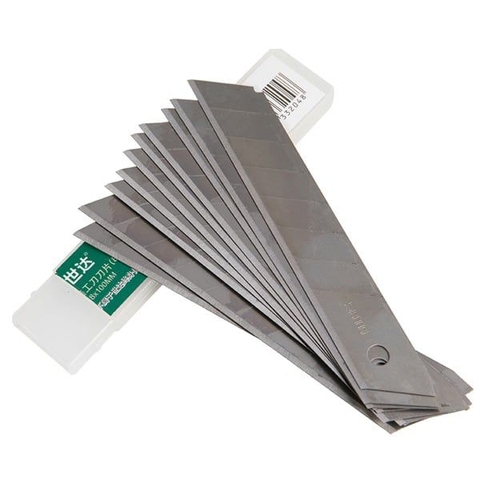 Bộ 10 Lưỡi Dao Rọc Giấy Thép SK5 SATA 93436