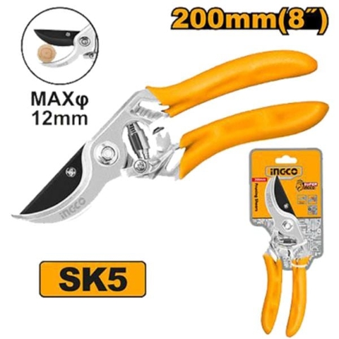 Kéo Cắt Tỉa Cành 8 Inch/ 200mm Ingco