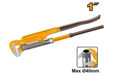 Cờ Lê Mở Ống 90 Độ Hạng Nặng Thụy Điển 1 Inch Ingco