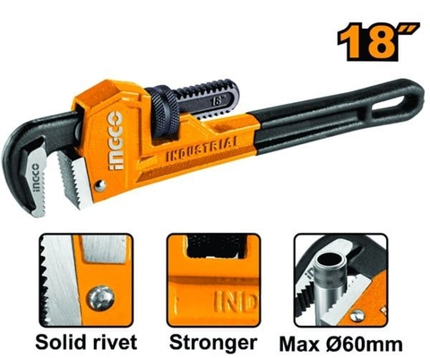 Mỏ Lết Răng 18 Inch/ 450mm Ingco