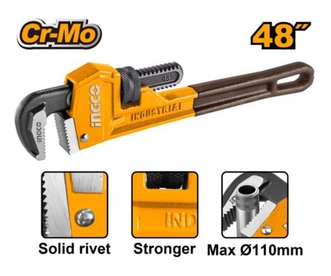Mỏ Lết Răng 48 Inch/ 1200mm Ingco