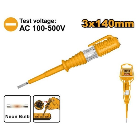 Bút Thử Điện 4x140mm Ingco