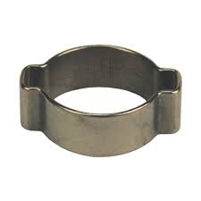 Dixon 1518R,Pinch-On Double Ear Clamp, SS304, 0.591