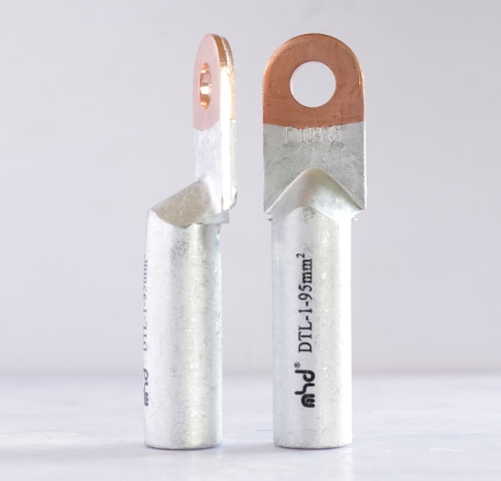 Đầu Cosse Lưỡng Kim Bee Auto DTL1-10-8-A Đến DTL1-630-20-A, Tiết Diện 10-630mm², Lỗ Bắt Ốc 8-20mm, Đồng/Nhôm