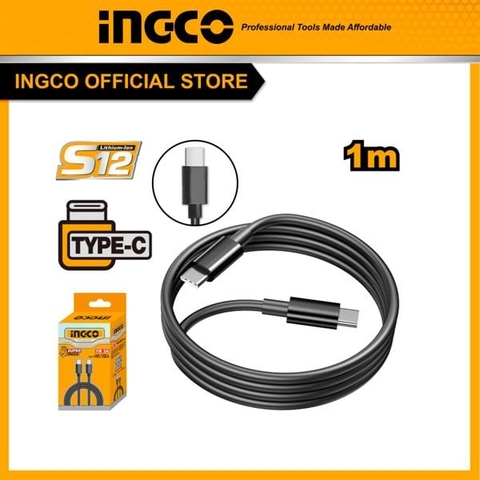 Dây Cáp Sạc USB Type-C Sang Type-C Dài 1m INGCO