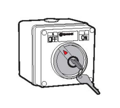 Công Tắc Có Chìa Khóa 250V 50A Vanlock 56SW150