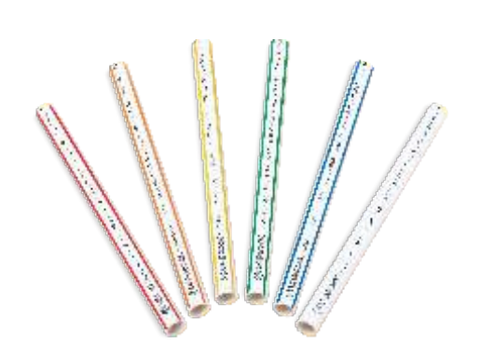 Ống Luồn Dây Điện Trắng Có Vạch Màu 1250N Vanlock VL9050H, Đỏ, 2.92M/Cây