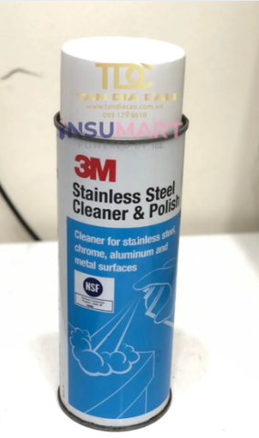 Dung Dịch Làm Sạch & Đánh Bóng Inox 3M Stainless Steel Cleaner & Polish, 21oz / Chai