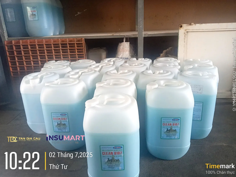 Hóa Chất Tẩy Rửa Dầu Mỡ Đông Đông Dương Clean 8107, 25Kg