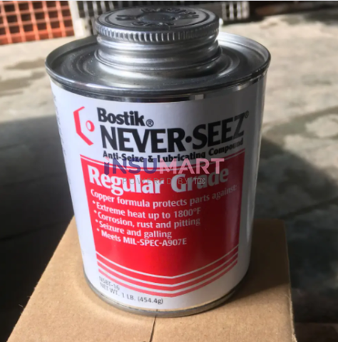 Mỡ Đồng Anti-Seize Copper Grade Bostik Never-Seez NSBT-16, 1Lb / Hộp, 454g
