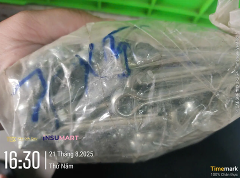 Chốt Chẻ Ma Ní Inox 304, D7.0x50mm