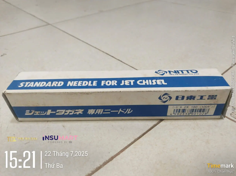 Đũa Gõ Rỉ Sắt NITTO KOHKI TB11054, 2x180mm