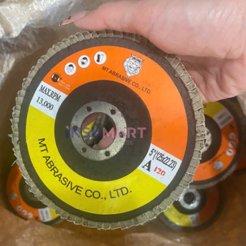 Đá Nhám Xếp A120 125x22.23mm, 5