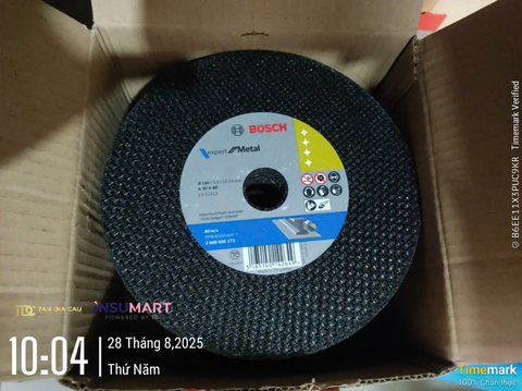 Đá Cắt Sắt Bosch 2608600272, 180x3.0x22.2mm