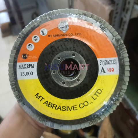 Đá Nhám Xếp A180 125x22.23mm, 5