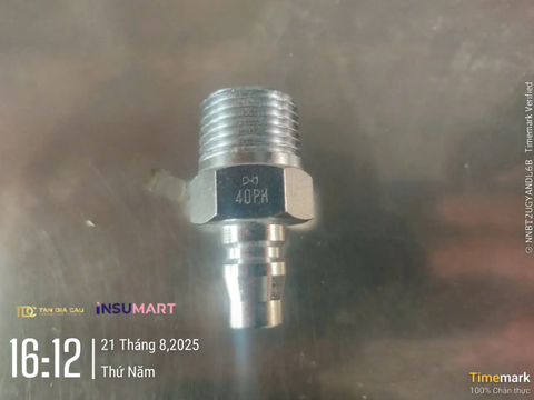46mm Đầu Nối Nhanh Khí Nén Nitto Kohki PM40