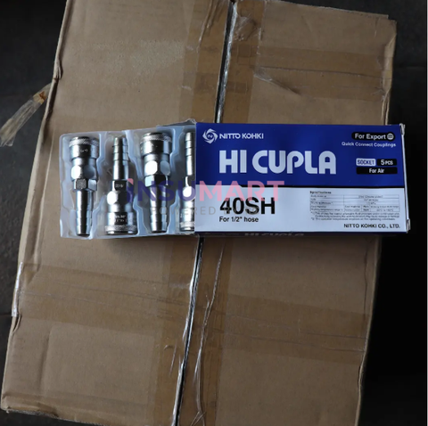 78.5mm Đầu Nối Nhanh Khí Nén Nitto Kohki SH40