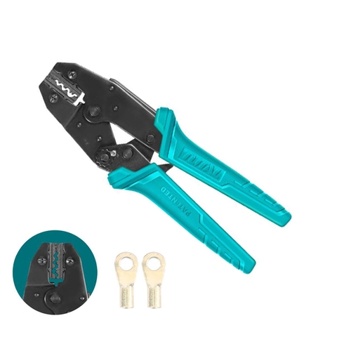 Kìm Bấm Cos Đầu Dây Không Cách Điện AWG16-10 Total