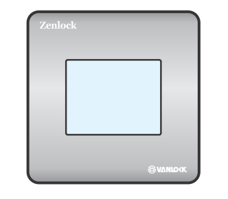 Mặt 2 Mô-đun Dạng Liền Zenlock ZLV/2X/DAK, Đen Ánh Kim