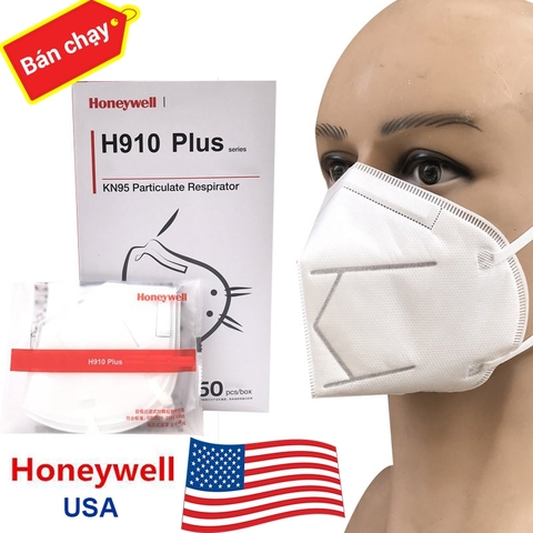 Khẩu Trang Honeywell H910-PLUS N95, 50 Cái / Hộp