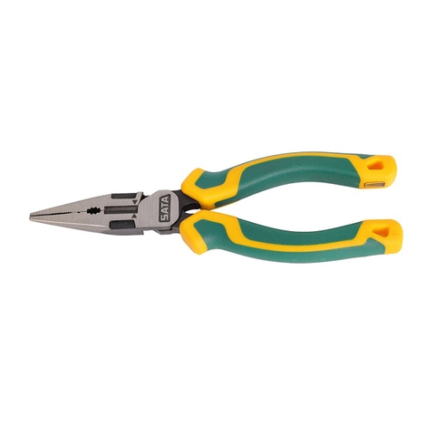 8" Kìm Mũi Nhọn Thép Cr-V SATA 70122D