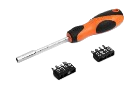 Bộ Tay Vặn Kèm Đầu Vít 9 Chi Tiết Kendo 20236, 6 Cái / Hộp, 48 Cái / Thùng