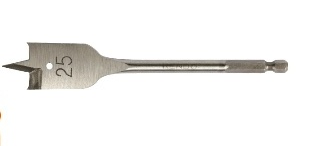 30×152mm Mũi Khoan Gỗ Đuôi Cá Chân Lục Giác Kendo 19230004, 12 Cái / Hộp, 144 Cái / Thùng