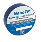 Băng Keo Điện NanoTP BKDU125-20Y, 125 Mic, 12.5cm x 20Y, Xanh Dương, 10 Cuộn / Lốc