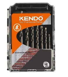 3-4-5-6-6-8-8-10mm Bộ Mũi Khoan Tường Chân Trụ Kendo 11603633, 6 Cái / Hộp, 48 Cái / Thùng