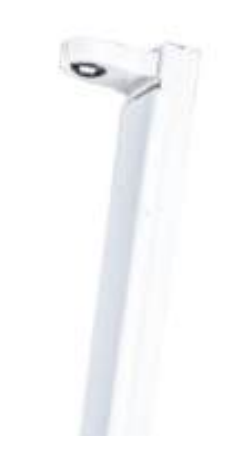 Máng Đèn 1 Bóng 1.2m Tăng Phô + Chuột Chân Xanh Dương MPE MBT 136/BL, 1200x24x60x45mm, 1 Cái/Hộp, 12 Cái/Thùng